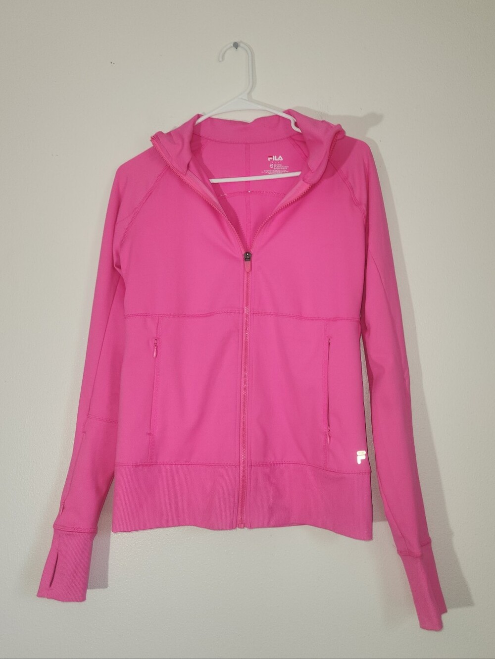 Fila Sport Women's Hot Pink Full-Zip Jacket